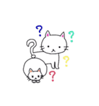 白猫のハク（個別スタンプ：22）