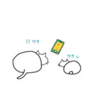 白猫のハク（個別スタンプ：27）
