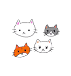 白猫のハク（個別スタンプ：40）