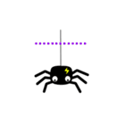 Dum-Dum (Black Tiny Spider)（個別スタンプ：1）
