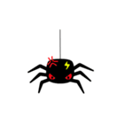 Dum-Dum (Black Tiny Spider)（個別スタンプ：22）