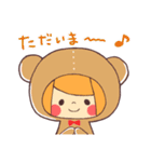 かぶってスタンプ（個別スタンプ：9）