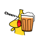 KiMoChi is a banana（個別スタンプ：10）
