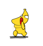 KiMoChi is a banana（個別スタンプ：14）