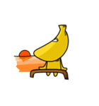 KiMoChi is a banana（個別スタンプ：21）
