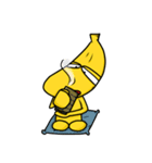 KiMoChi is a banana（個別スタンプ：36）