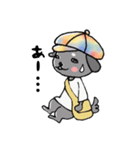 ニュアンス犬ペロ（個別スタンプ：8）