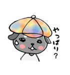 ニュアンス犬ペロ（個別スタンプ：9）