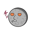 お月様（個別スタンプ：25）
