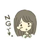ON OFF ガールズ（個別スタンプ：11）
