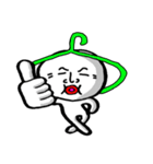 ハンガー大好き男。（個別スタンプ：1）