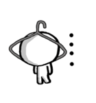 ハンガー大好き男。（個別スタンプ：9）
