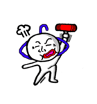 ハンガー大好き男。（個別スタンプ：12）