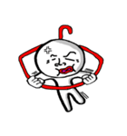 ハンガー大好き男。（個別スタンプ：17）