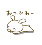 白いうさぎ（個別スタンプ：27）