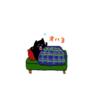 球撞きと猫（個別スタンプ：1）