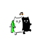 球撞きと猫（個別スタンプ：4）