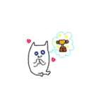 球撞きと猫（個別スタンプ：11）
