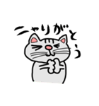 手書きねこ(ニャン語？)（個別スタンプ：32）