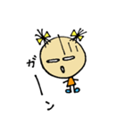 仲良し姉妹とワンちゃん（個別スタンプ：13）