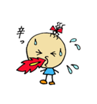仲良し姉妹とワンちゃん（個別スタンプ：15）