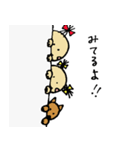 仲良し姉妹とワンちゃん（個別スタンプ：29）