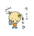 仲良し姉妹とワンちゃん（個別スタンプ：32）
