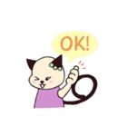 うさねこのハッピーデイズ（個別スタンプ：2）