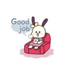 うさねこのハッピーデイズ（個別スタンプ：3）