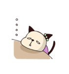 うさねこのハッピーデイズ（個別スタンプ：25）