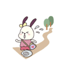 うさねこのハッピーデイズ（個別スタンプ：36）