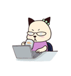 うさねこのハッピーデイズ（個別スタンプ：38）