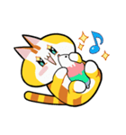 チーズニャンコ（個別スタンプ：8）