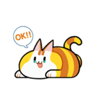 チーズニャンコ（個別スタンプ：18）
