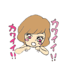 キラキラ女子（個別スタンプ：1）