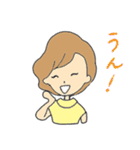 キラキラ女子（個別スタンプ：35）