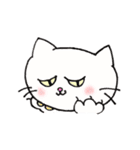 白ねこにゃーご（個別スタンプ：13）