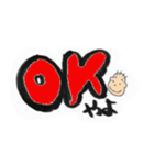 富山弁かんちゃん（個別スタンプ：3）