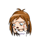 Daily Tiny Girl（個別スタンプ：9）