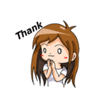 Daily Tiny Girl（個別スタンプ：38）