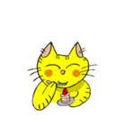 ちゃっちゃく（YELLOW COLOR VERSION）（個別スタンプ：8）