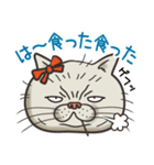 猫面相2 -ブサ猫スタンプ-（個別スタンプ：9）