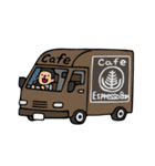 Coffee shop in town（個別スタンプ：29）