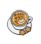 Coffee shop in town（個別スタンプ：35）