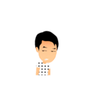 Ino - The Boy with Unique Eyebrows（個別スタンプ：24）