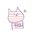 無言のしまねこ（個別スタンプ：3）