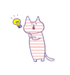 無言のしまねこ（個別スタンプ：25）