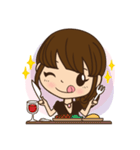 Anna in office version（個別スタンプ：27）