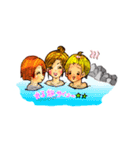 GIRLS！ GIRLS！ GIRLS！（個別スタンプ：17）