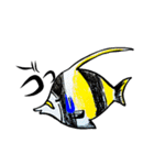 海水魚・さかな・アクアリウム族（個別スタンプ：25）